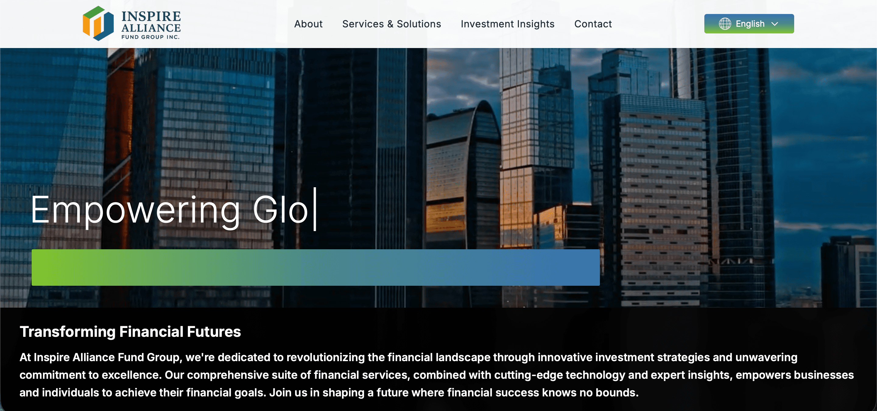 Inspire Alliance Fund Group Website